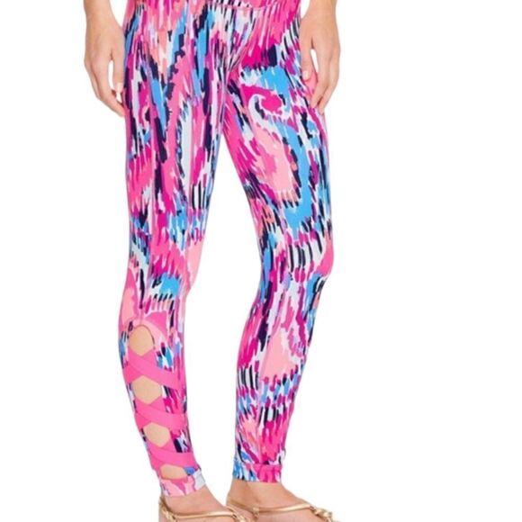 Lilly Pulitzer Luxletic Caille Leggings 📦 - Picture 1 of 8